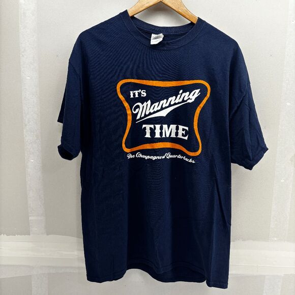 Payton Manning T-Shirt Size XL MANNING TIME: THE CHAMPION OF QUARTERBACKS - Picture 4 of 6